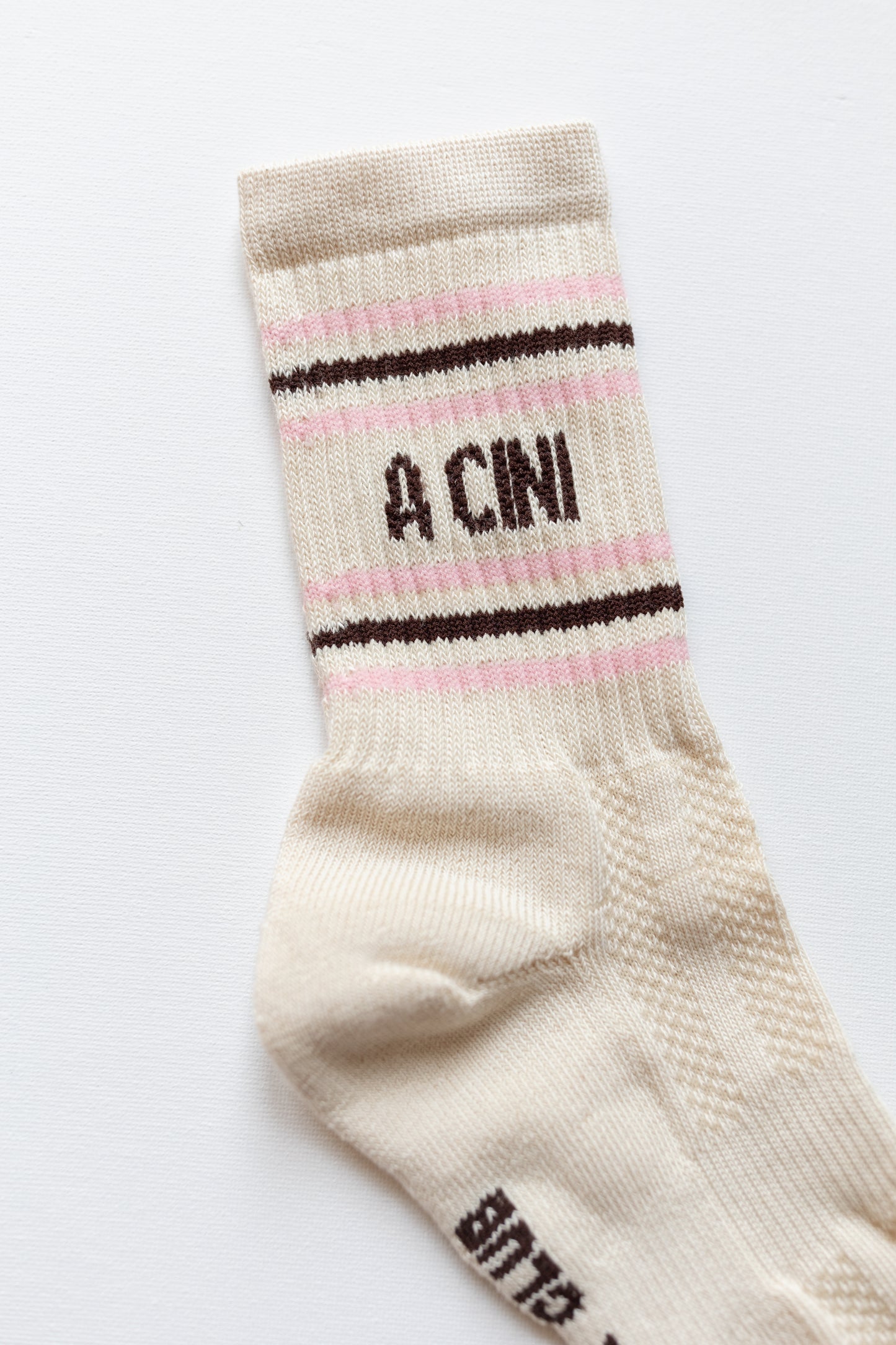 "Will Run For a Cini Bun" MBAC sports socks