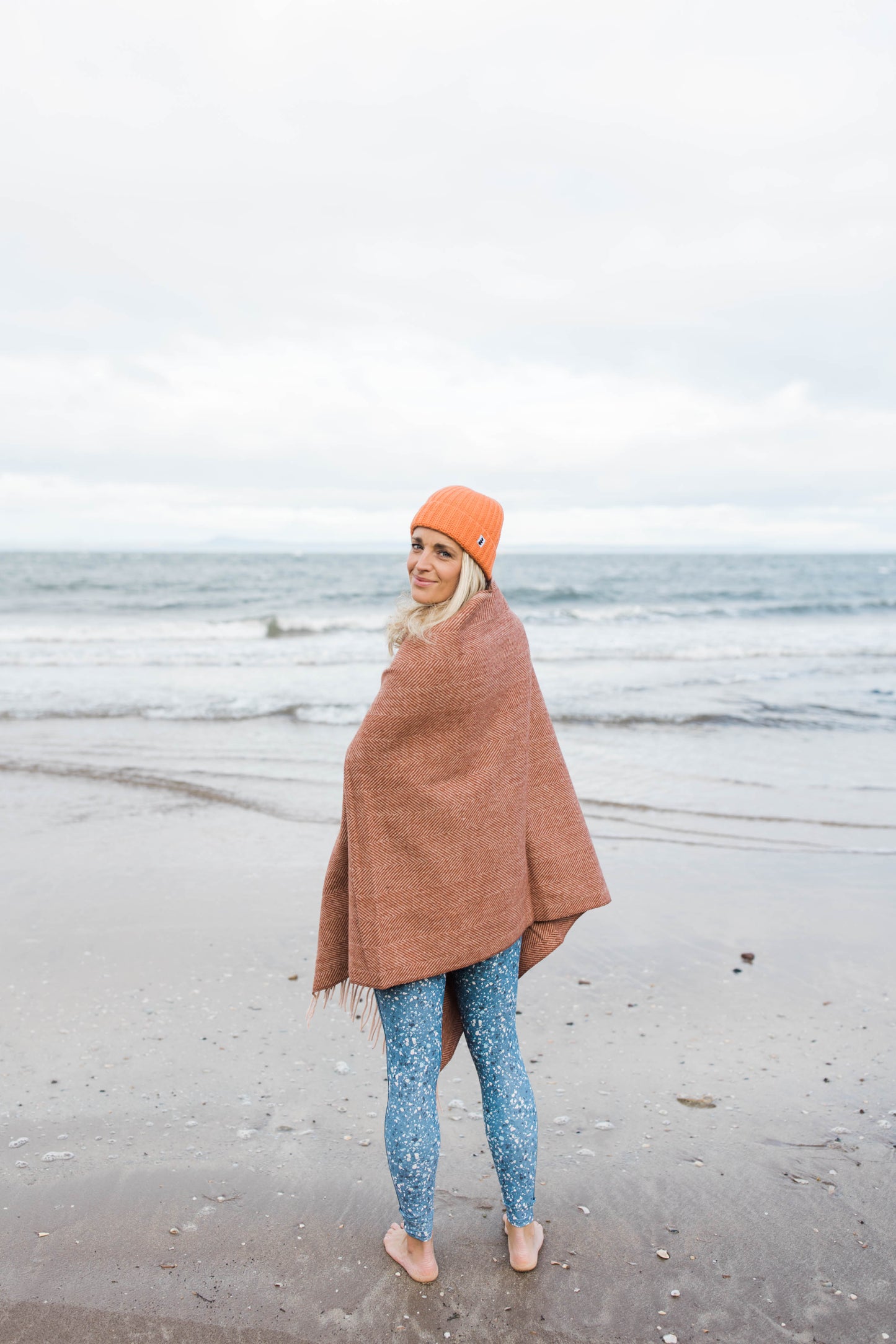 Orange Fishermans Hat