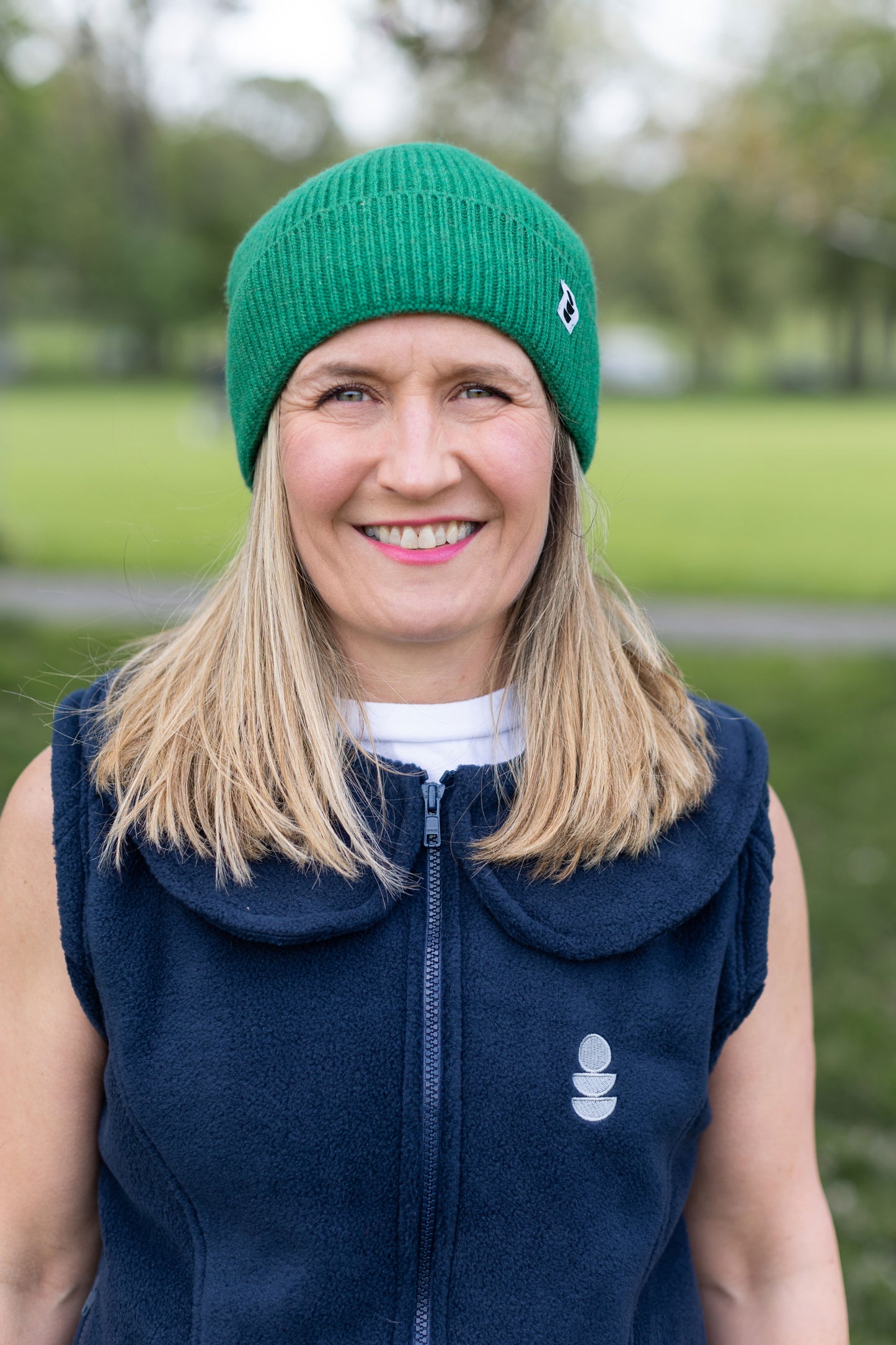 Peter Pan Collar Fleece Gilet