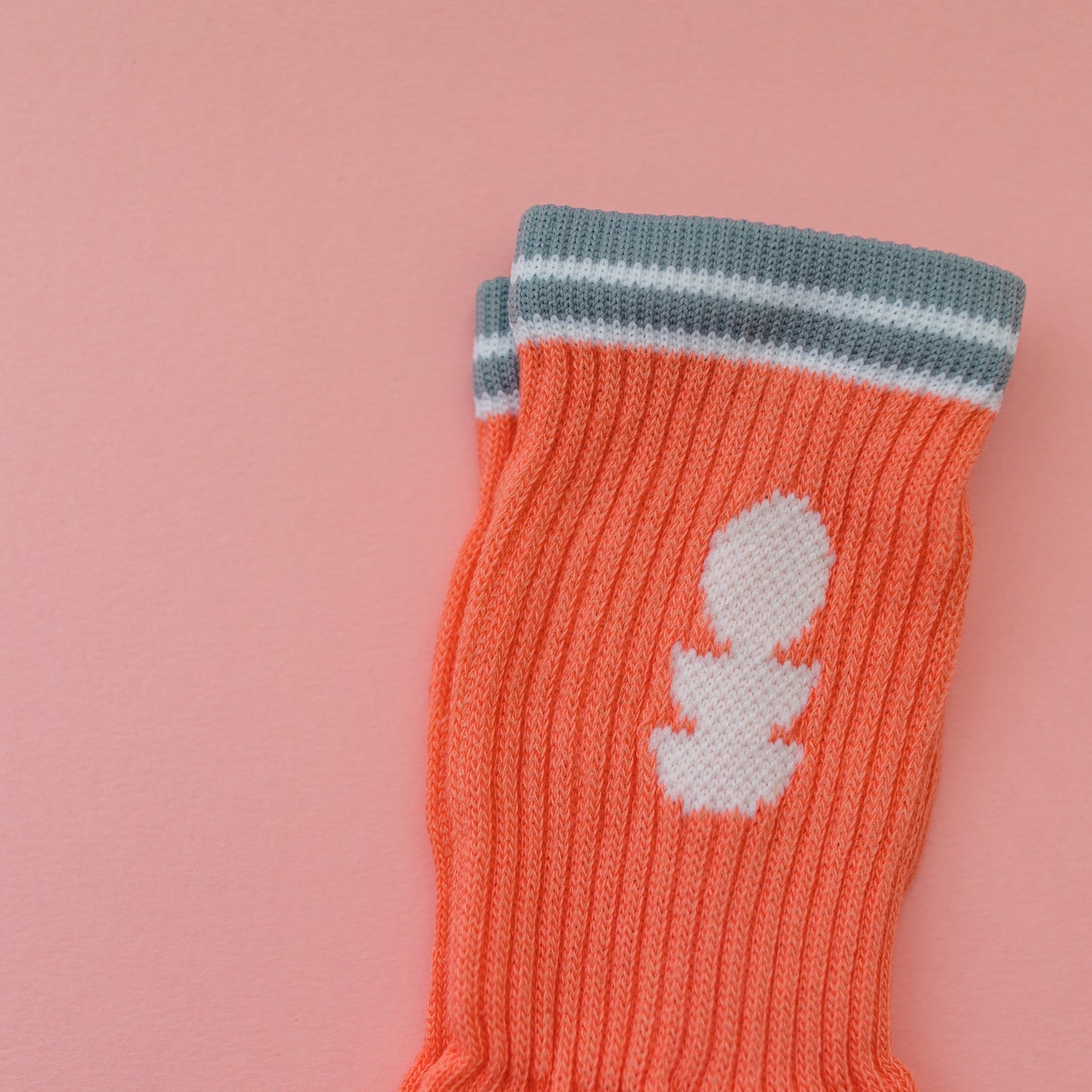 Coral Sports Socks