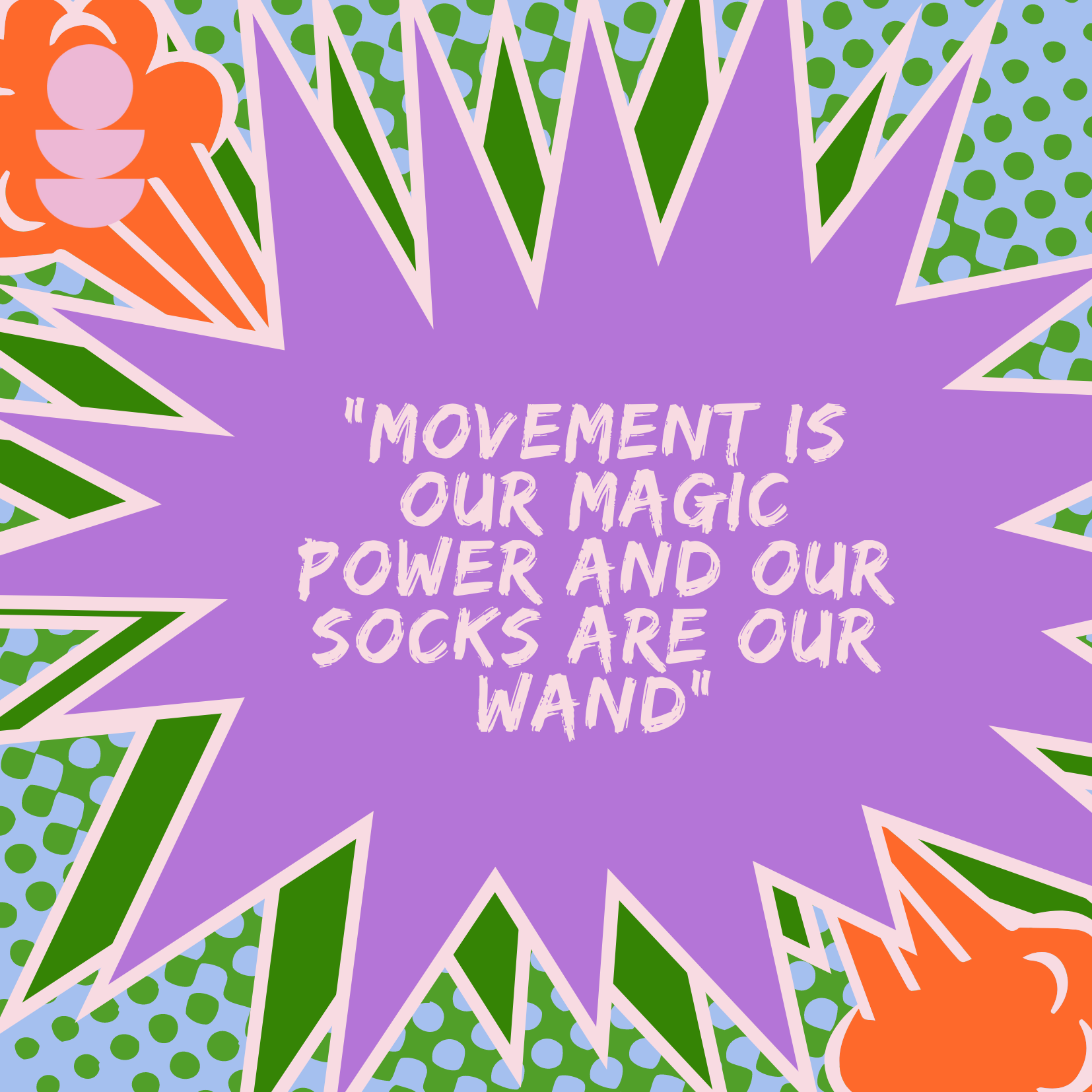 our socks are magic wands