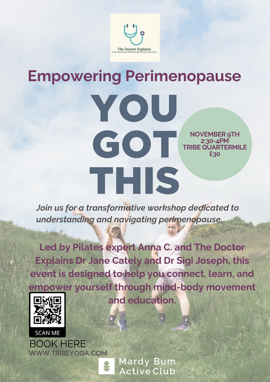 Empowering Perimenopause: A Pilates & Health Perspective With The Doctor Explains and Pilates By Anna C