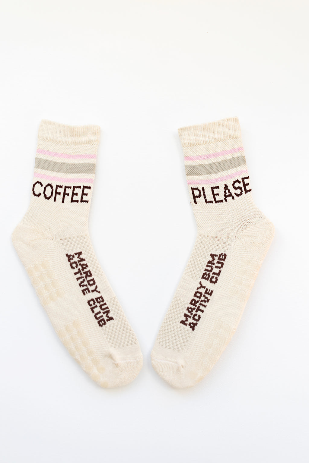 Grippy Coffee Please socks
