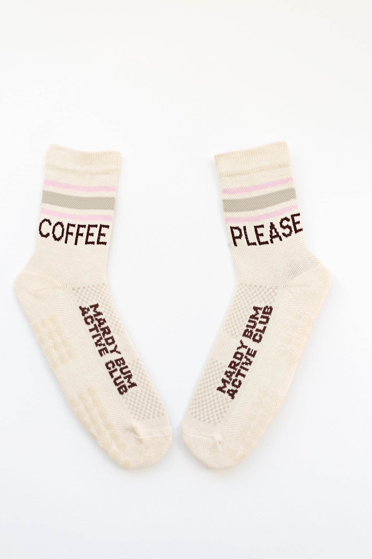 Grippy Coffee Please socks