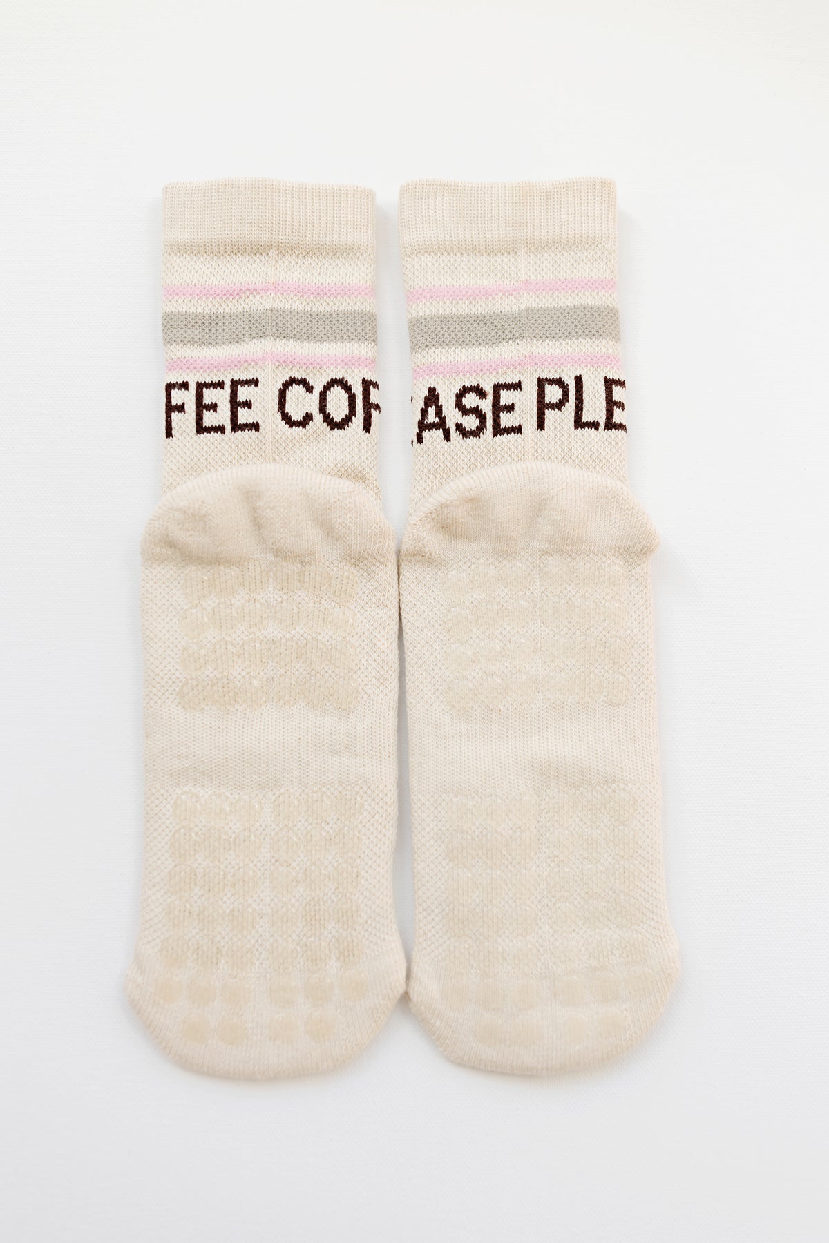 Grippy Coffee Please socks