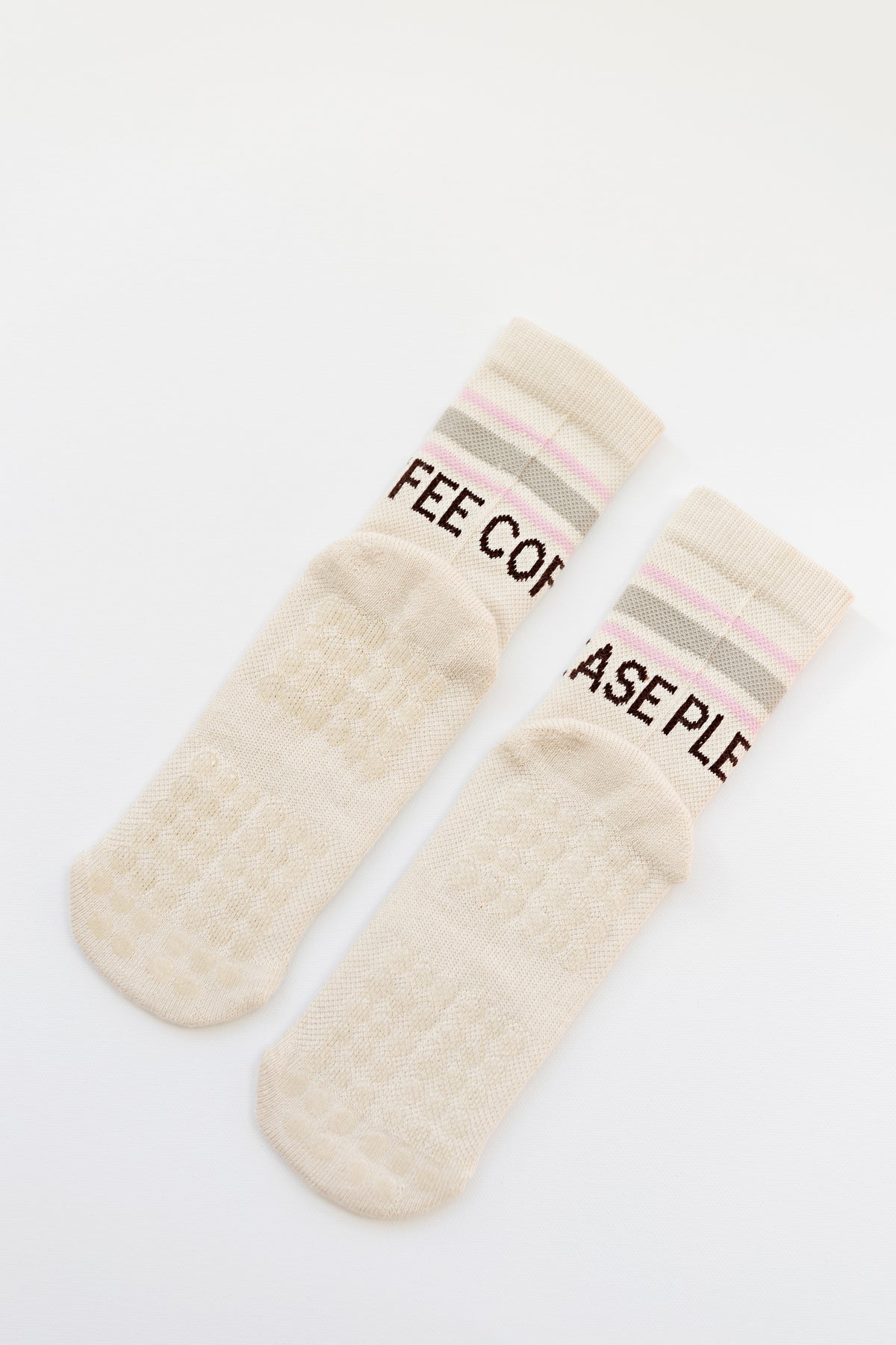 Grippy Coffee Please socks