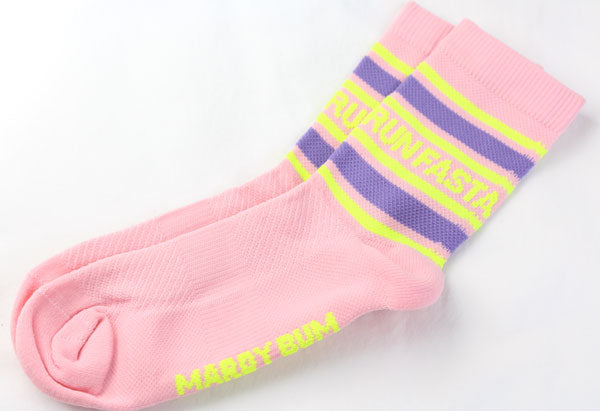 Running Socks EAT PASTA RUN FASTA