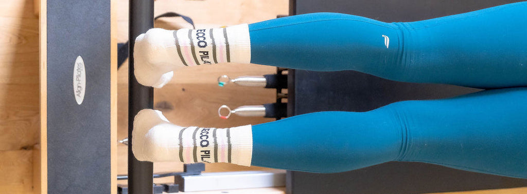 Grippy Pilates and Prosecco socks