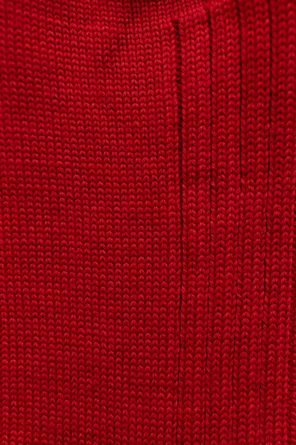 Red Soft Wool Socks