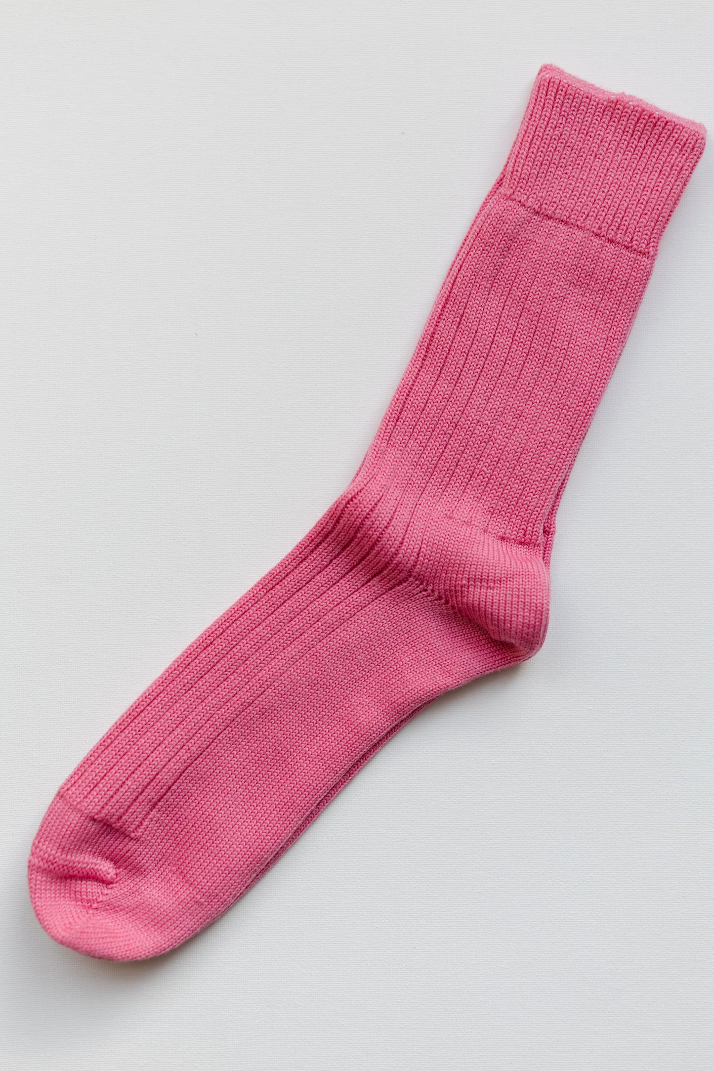 Pink Soft Wool Socks