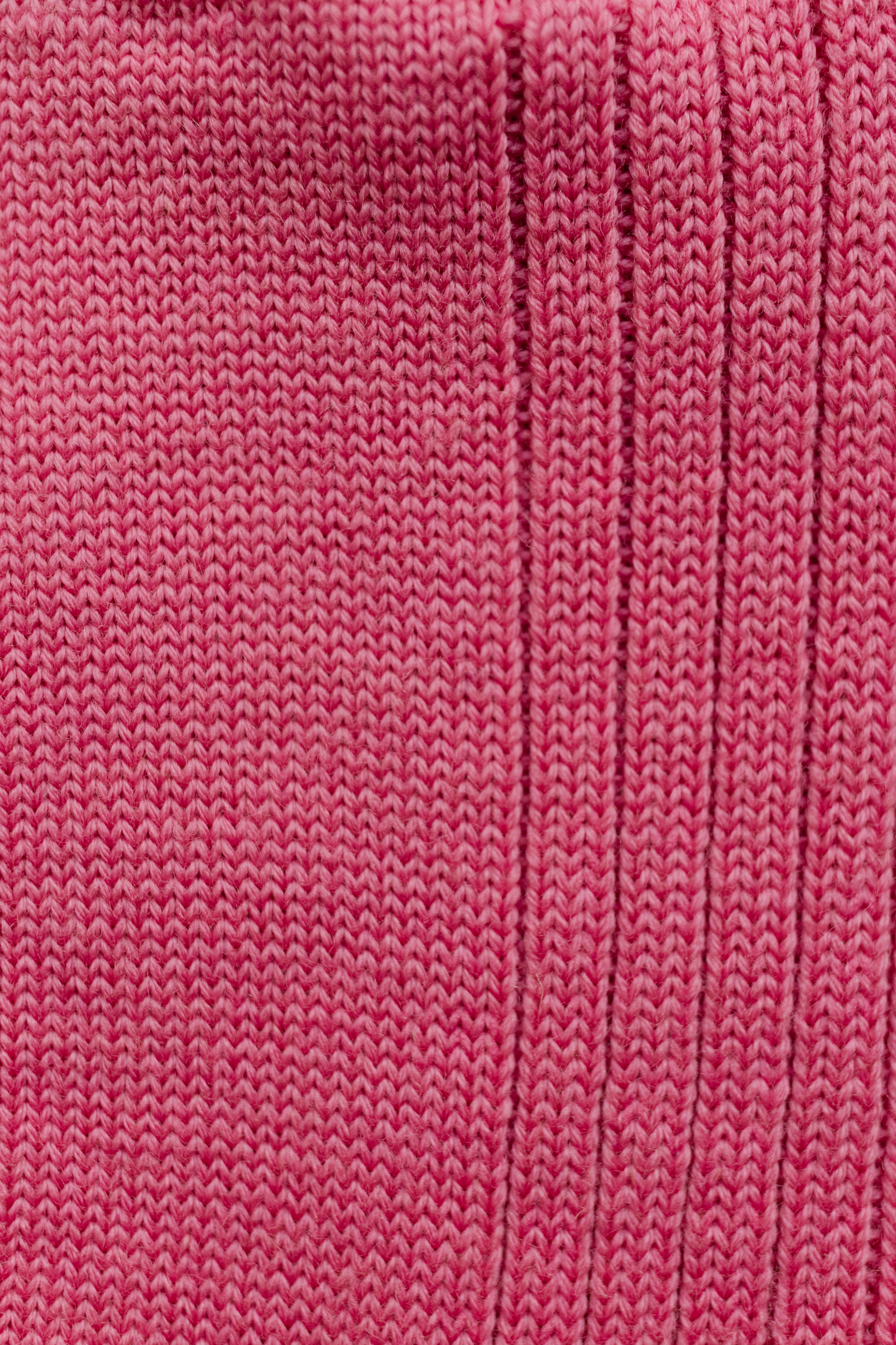 Pink Soft Wool Socks