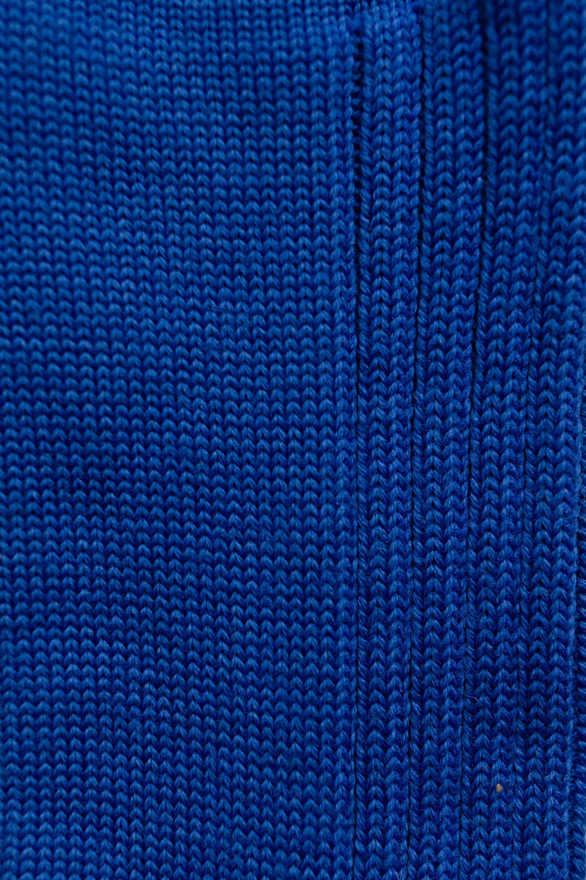 Blue Soft Wool Socks