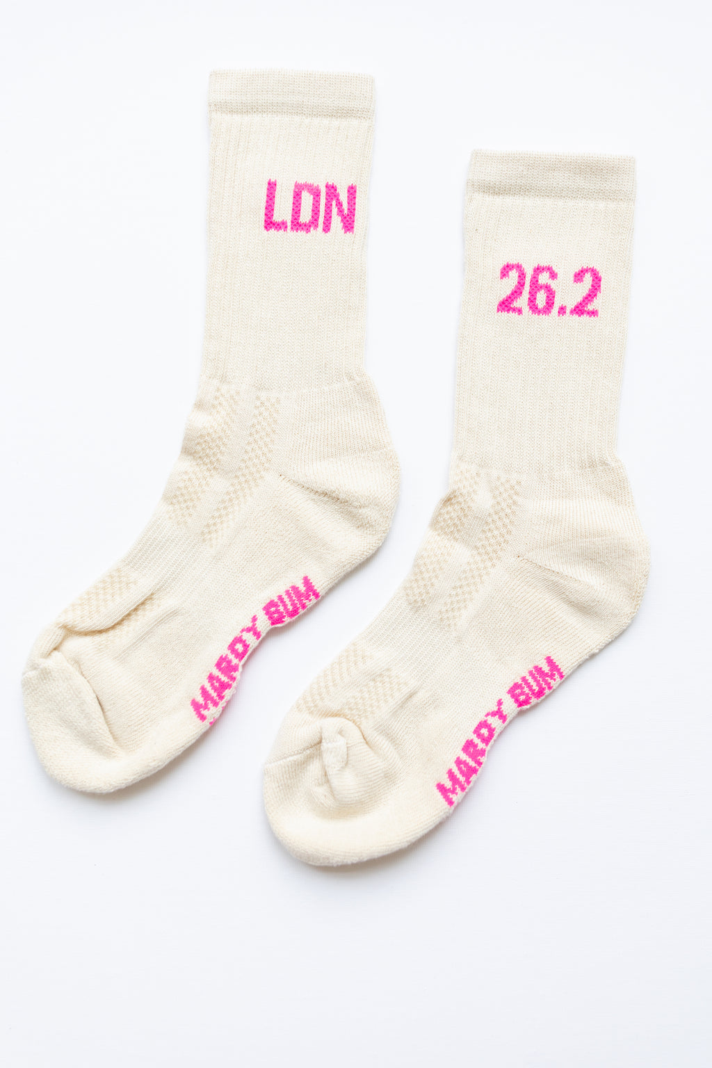 LDN 26.2 Sports Socks Pink