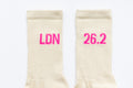 LDN 26.2 Sports Socks Pink