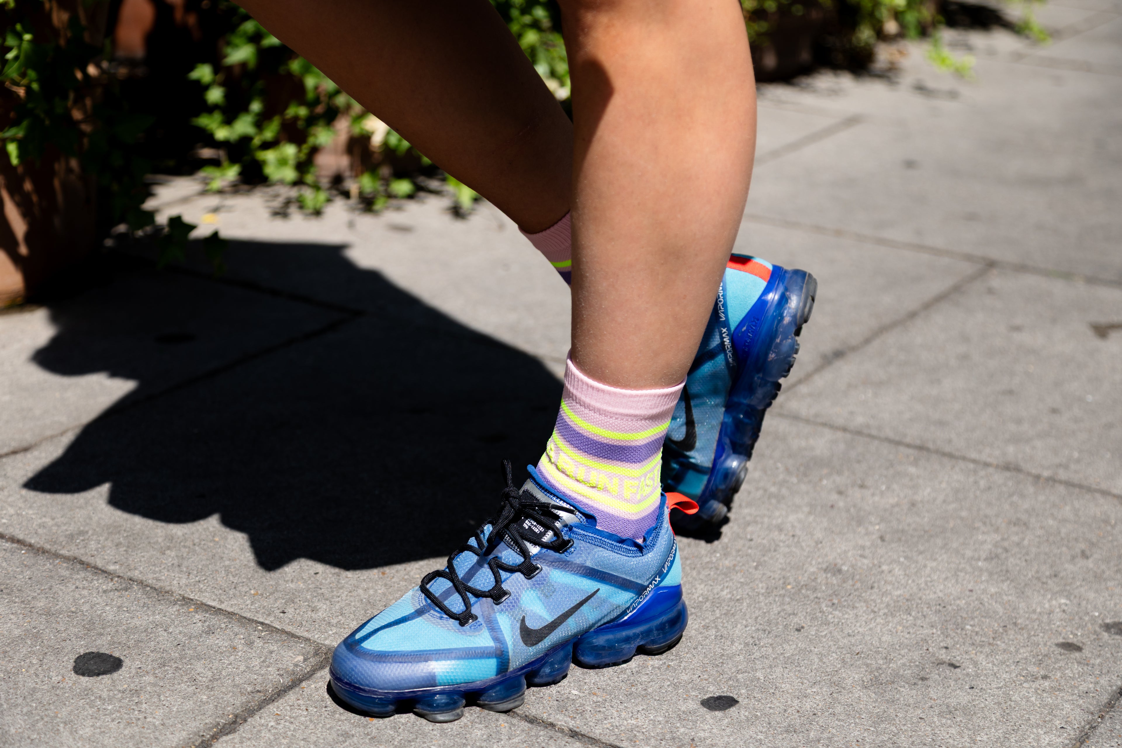 Running Socks EAT PASTA RUN FASTA