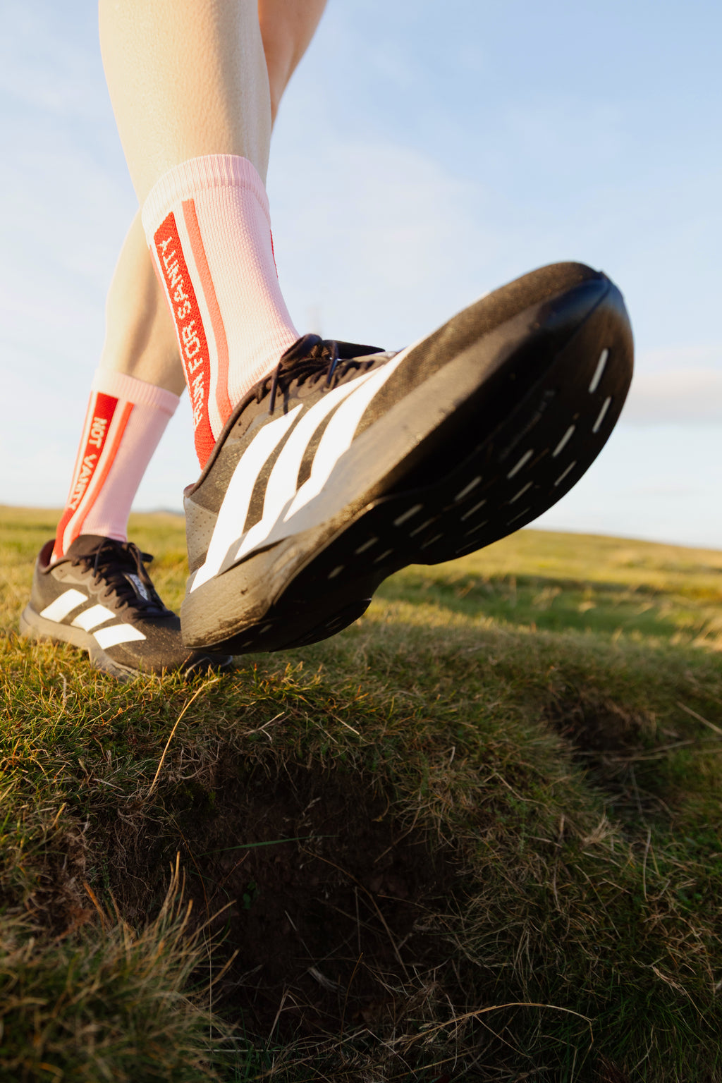 Run For Sanity Not Vanity - Running Socks