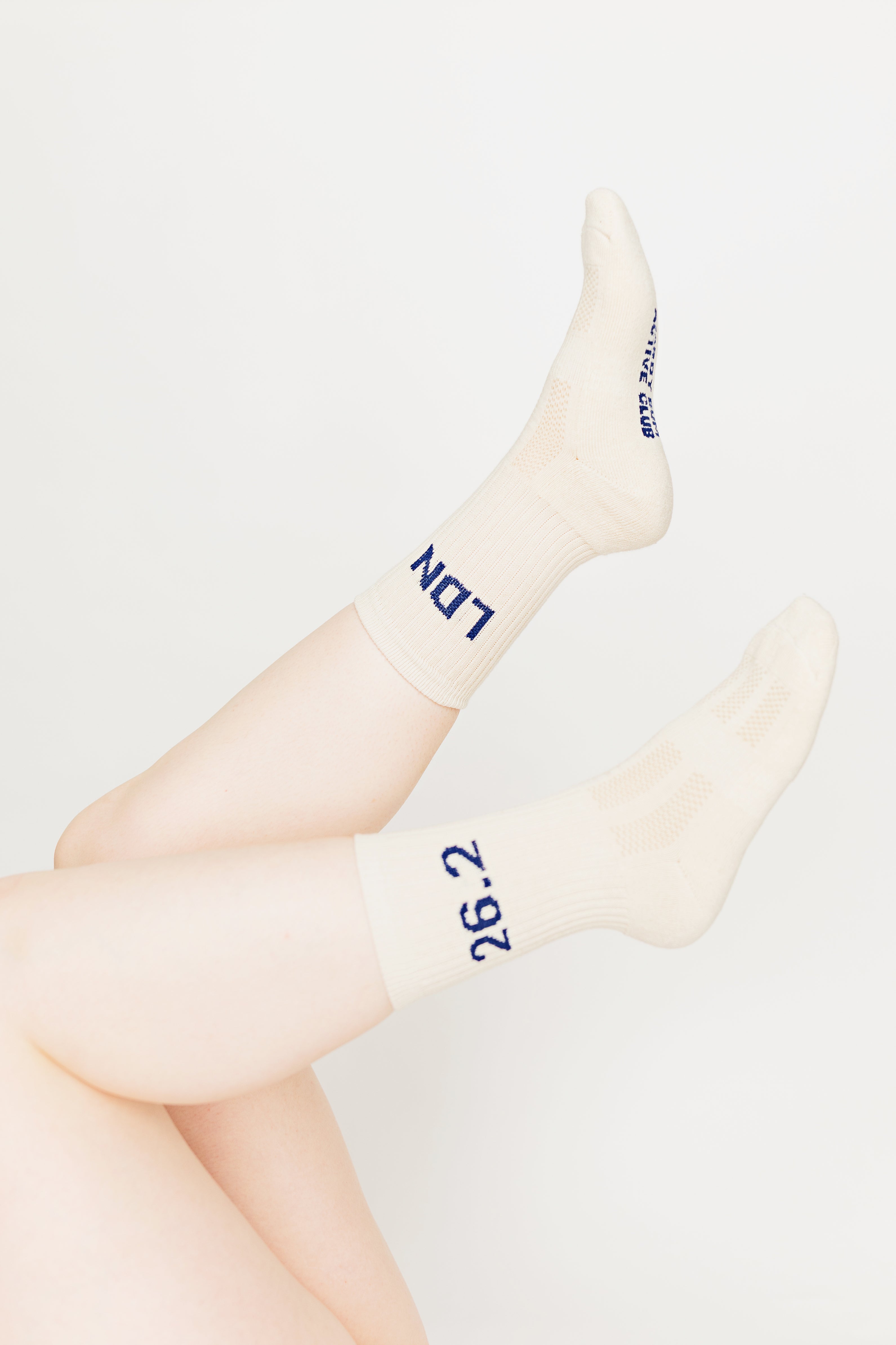 LDN 26.2 Sports Socks Blue