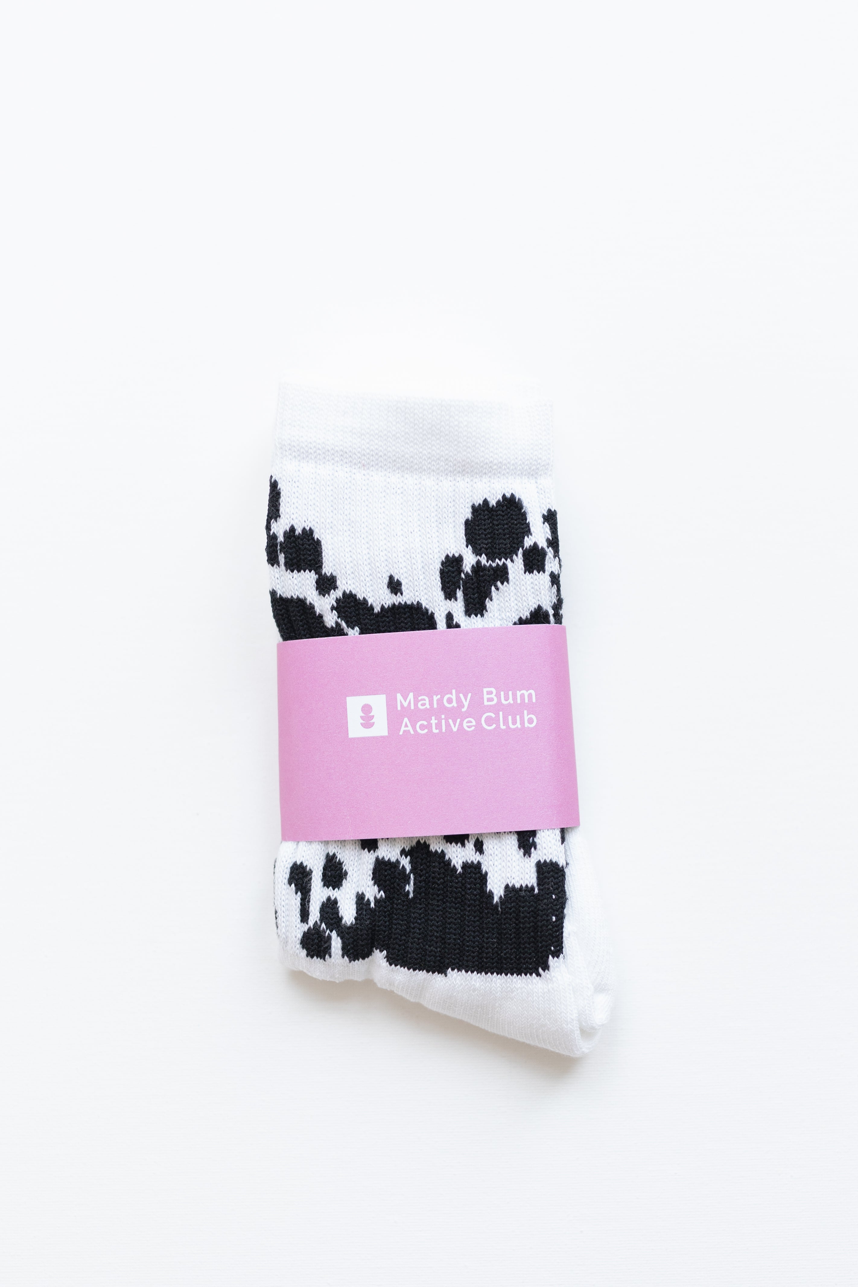 Cow Pattern Sports Socks