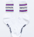 Eat Pasta Ski Fasta Sports Socks