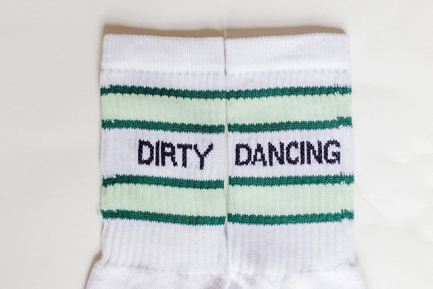 MBAC “Dirty Dancing” slogan sports socks