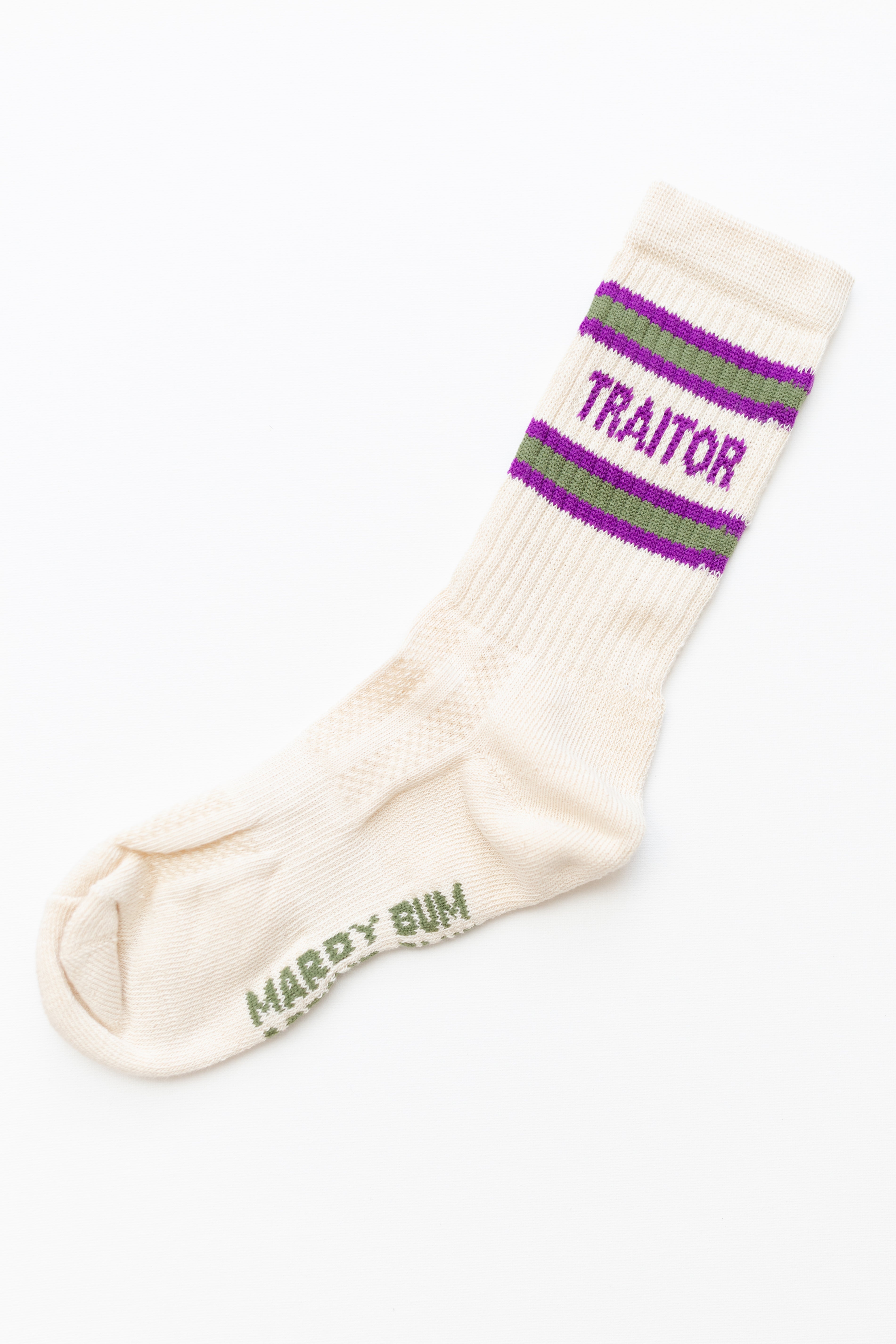 Traitor Slogan Sports Socks