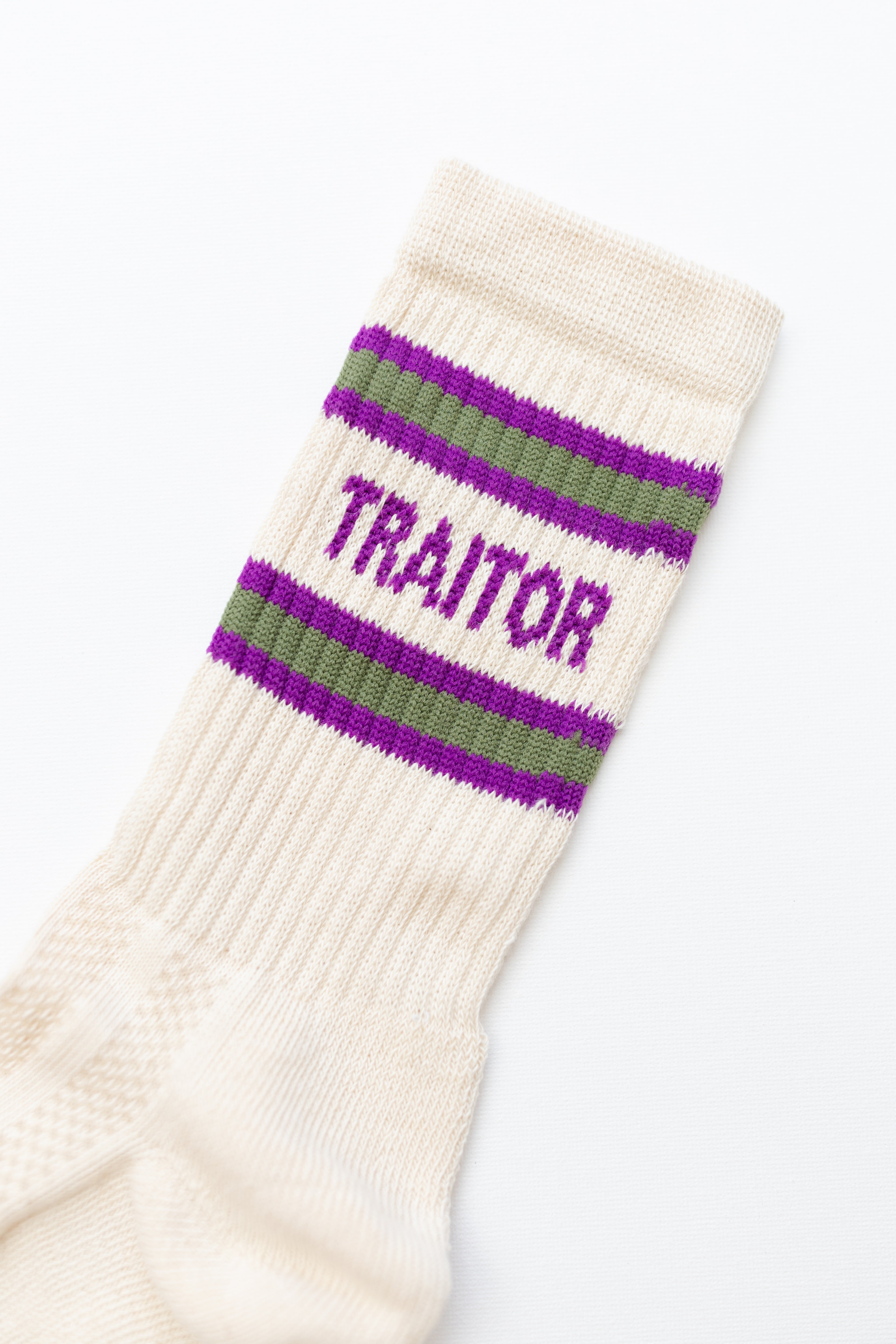 Traitor Slogan Sports Socks