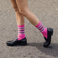 "Matcha" Pink MBAC sports socks