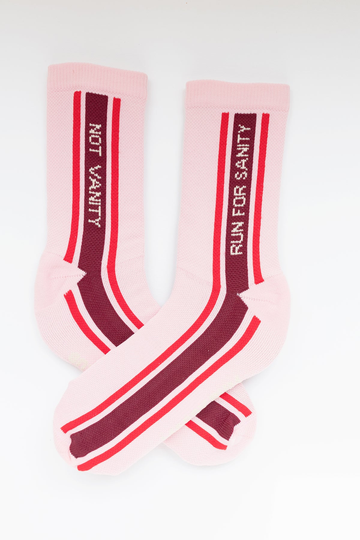 Run For Sanity Not Vanity - Running Socks