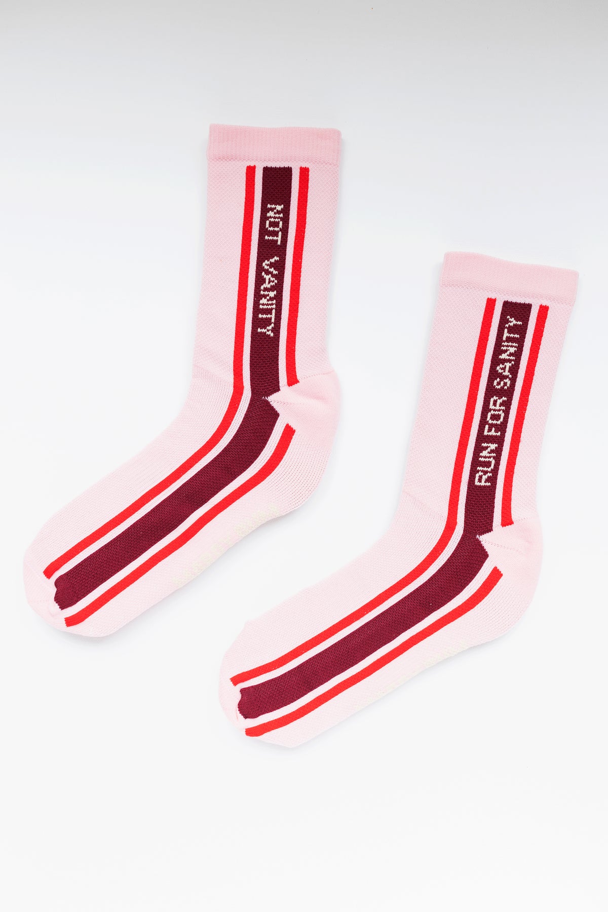 Run For Sanity Not Vanity - Running Socks