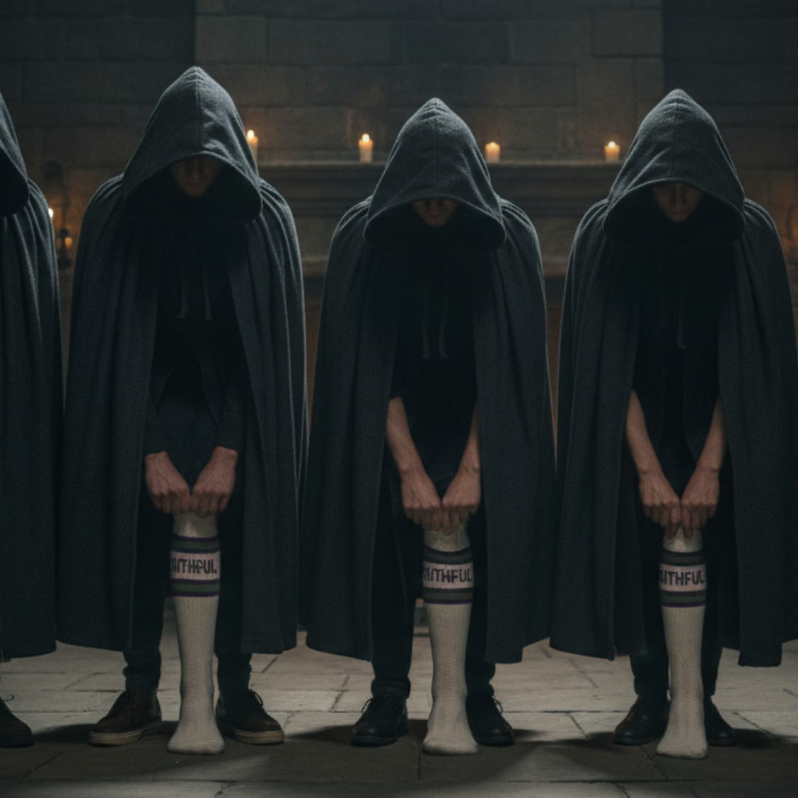 Faithful Slogan Sports Socks