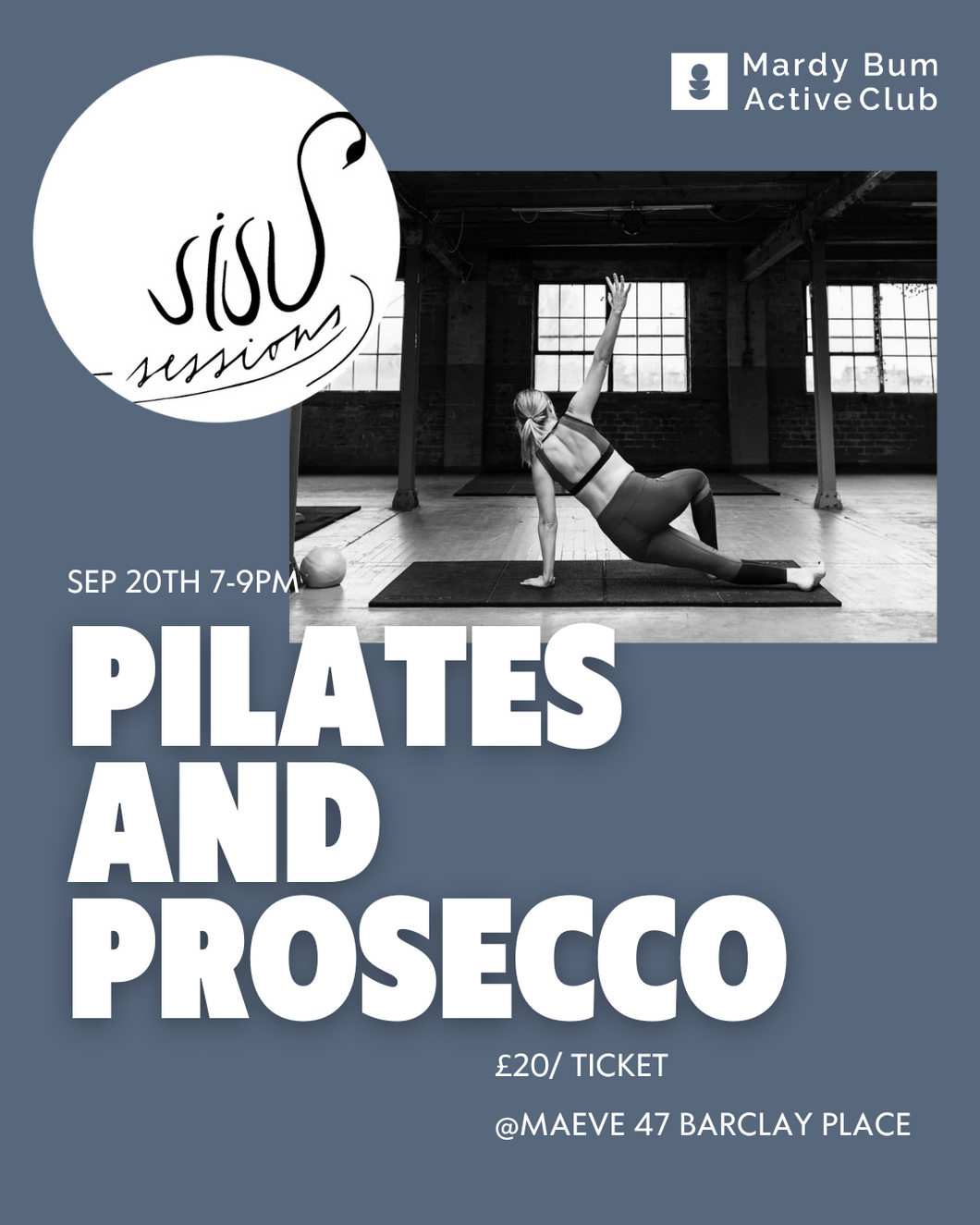 Pilates and Prosecco Sisu Session