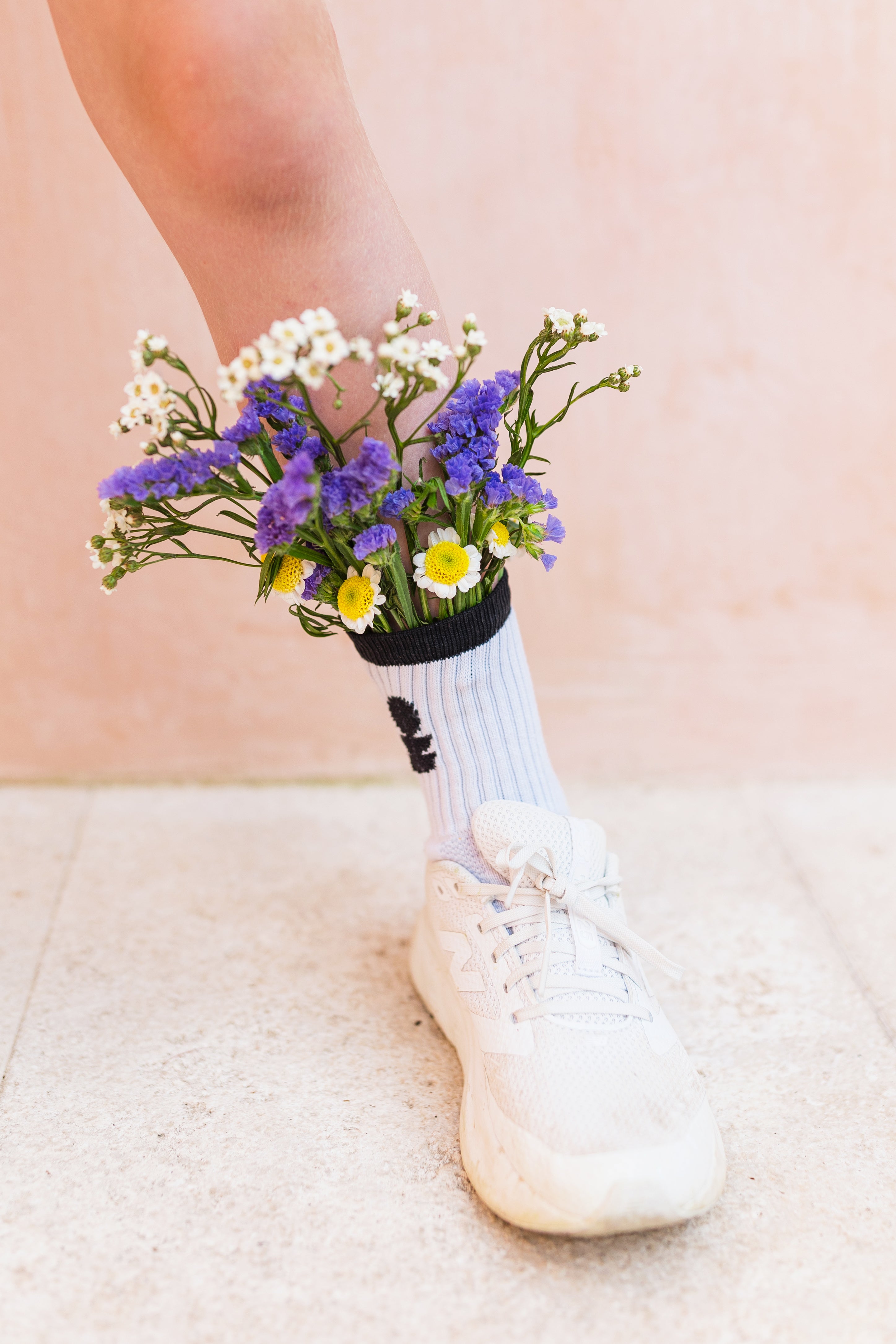 MBAC Logo White and Black Sports Socks