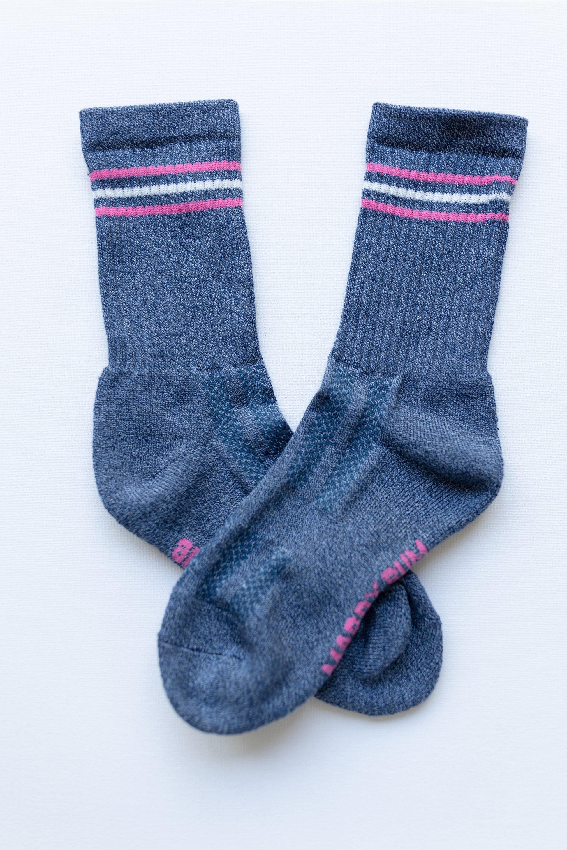 blue marl sports socks made in the uk