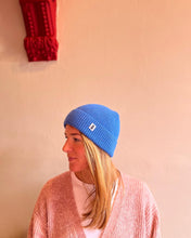 Load image into Gallery viewer, Bright Blue Light Weight Beanie
