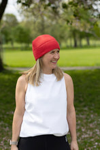 Load image into Gallery viewer, Red Light Weight Beanie
