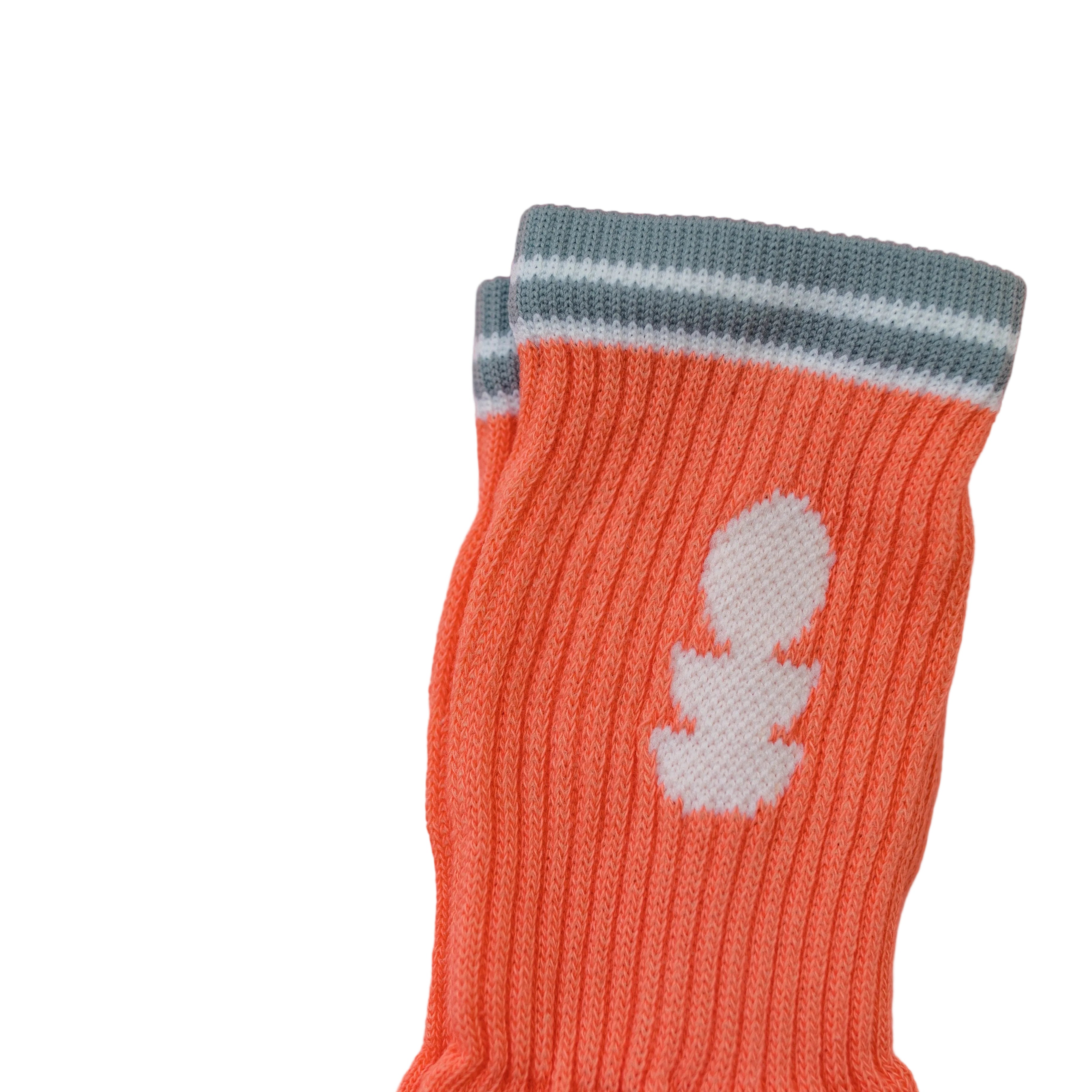 Coral Sports Socks